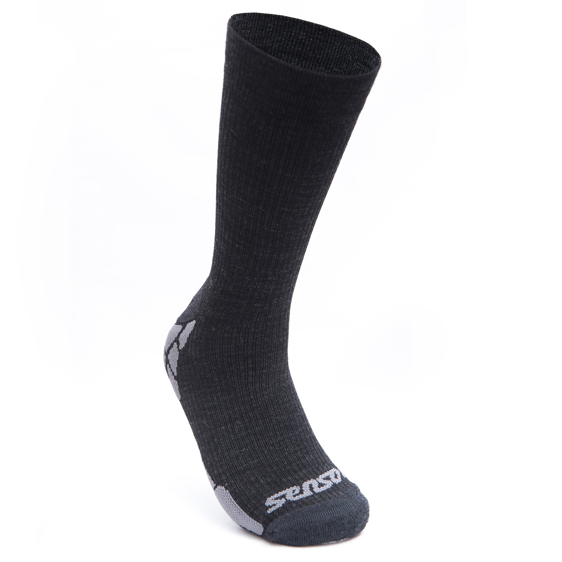 Шкарпетки Sensor Hiking Merino black/grey 20200069, SU41HM-black-grey-3-5
