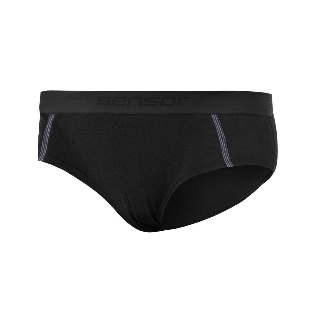 Термотруси жіночі Sensor Merino Active black 11109020, SW25MA-black-S
