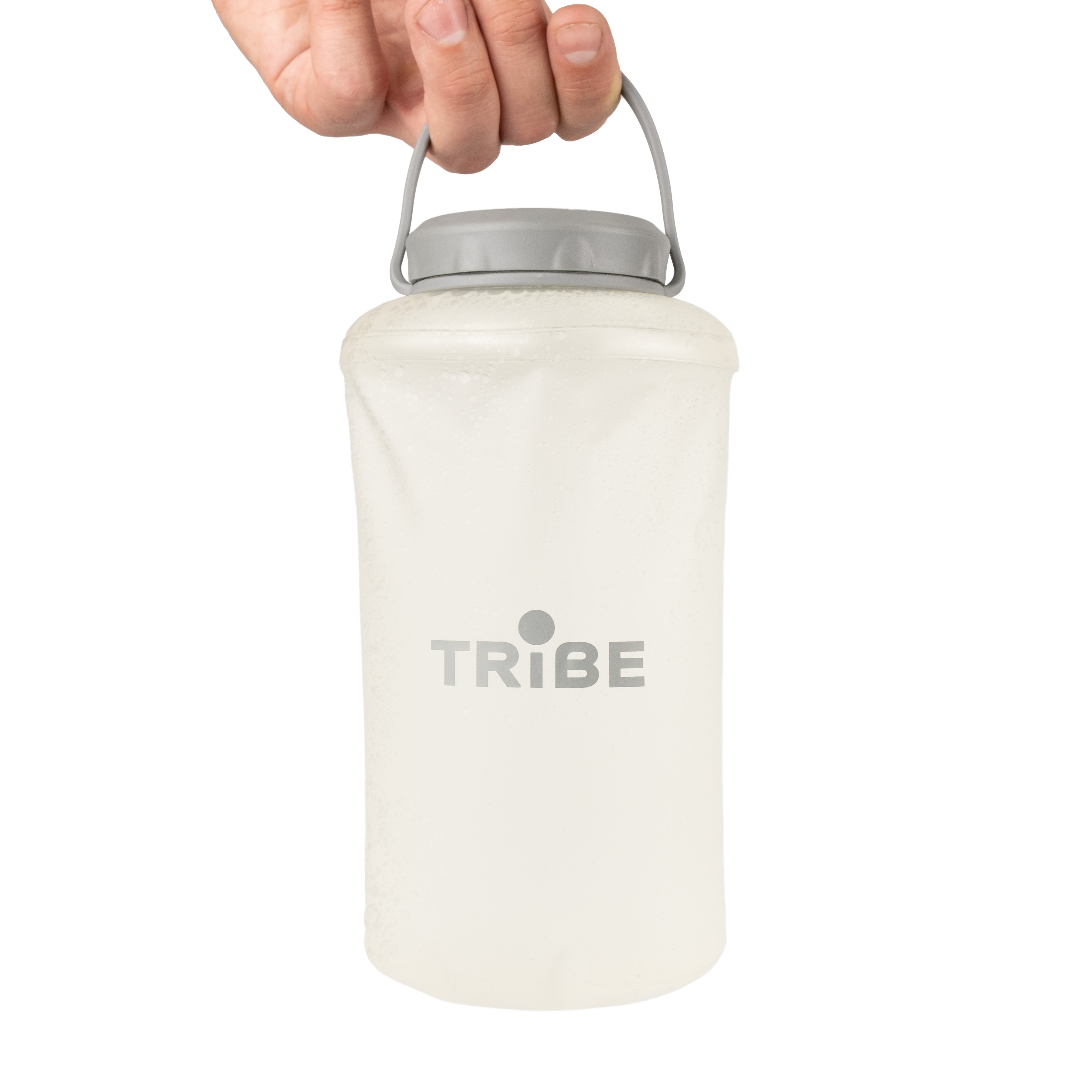 Пляшка Tribe Soft Bottle TPU м'яка T-FE- -crystal-white