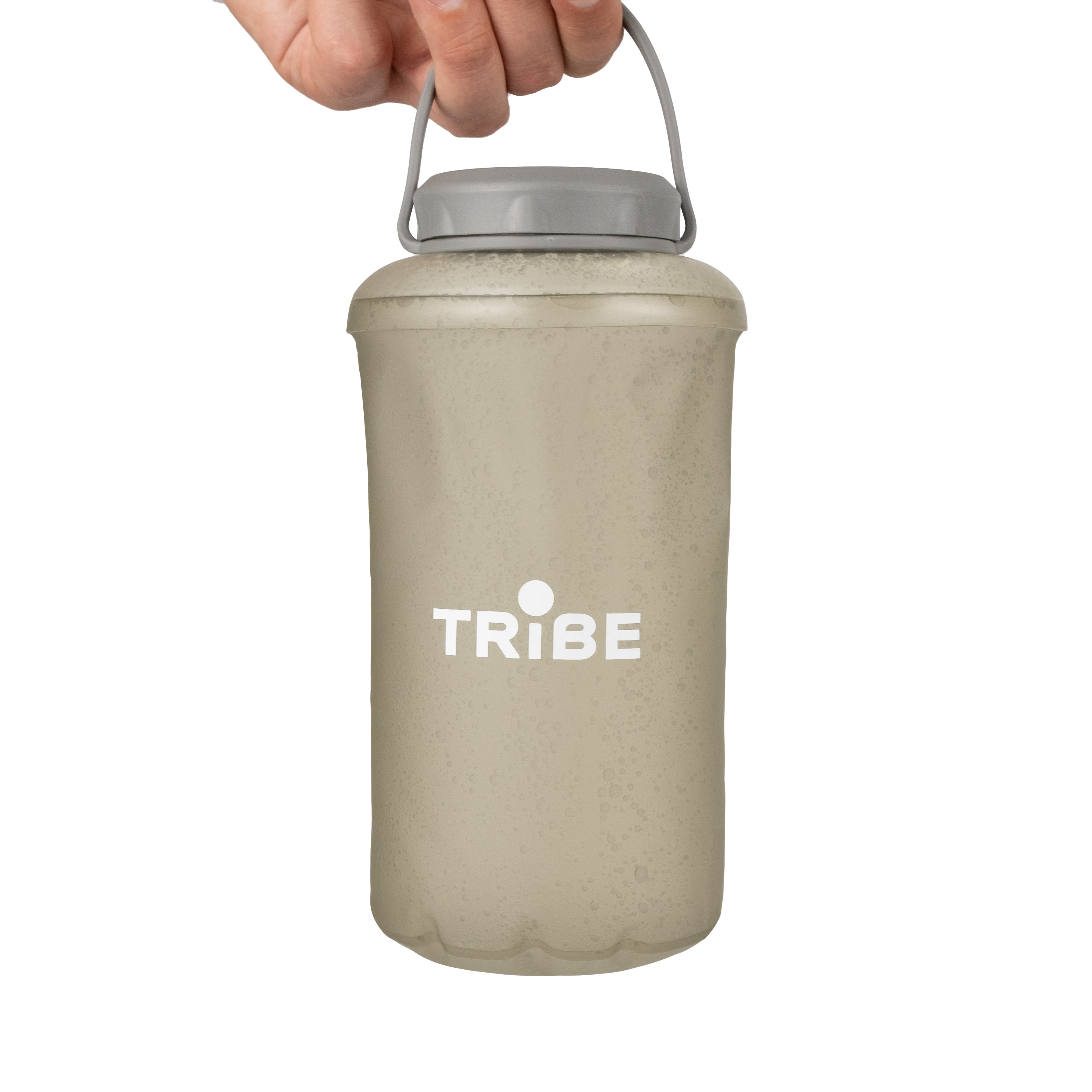 Пляшка Tribe Soft Bottle 1 л TPU м'яка  T-FE-0023-grey