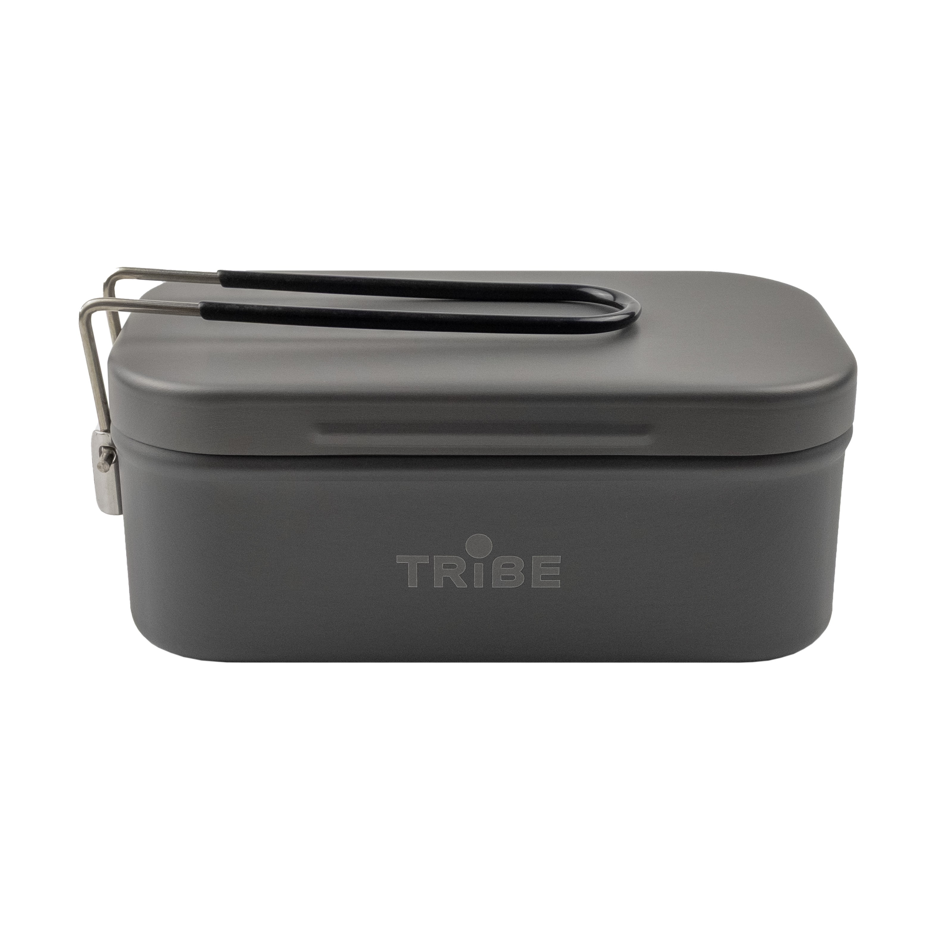 Контейнер для їжі Tribe Lunch Box Alu T-FG-0016-grey