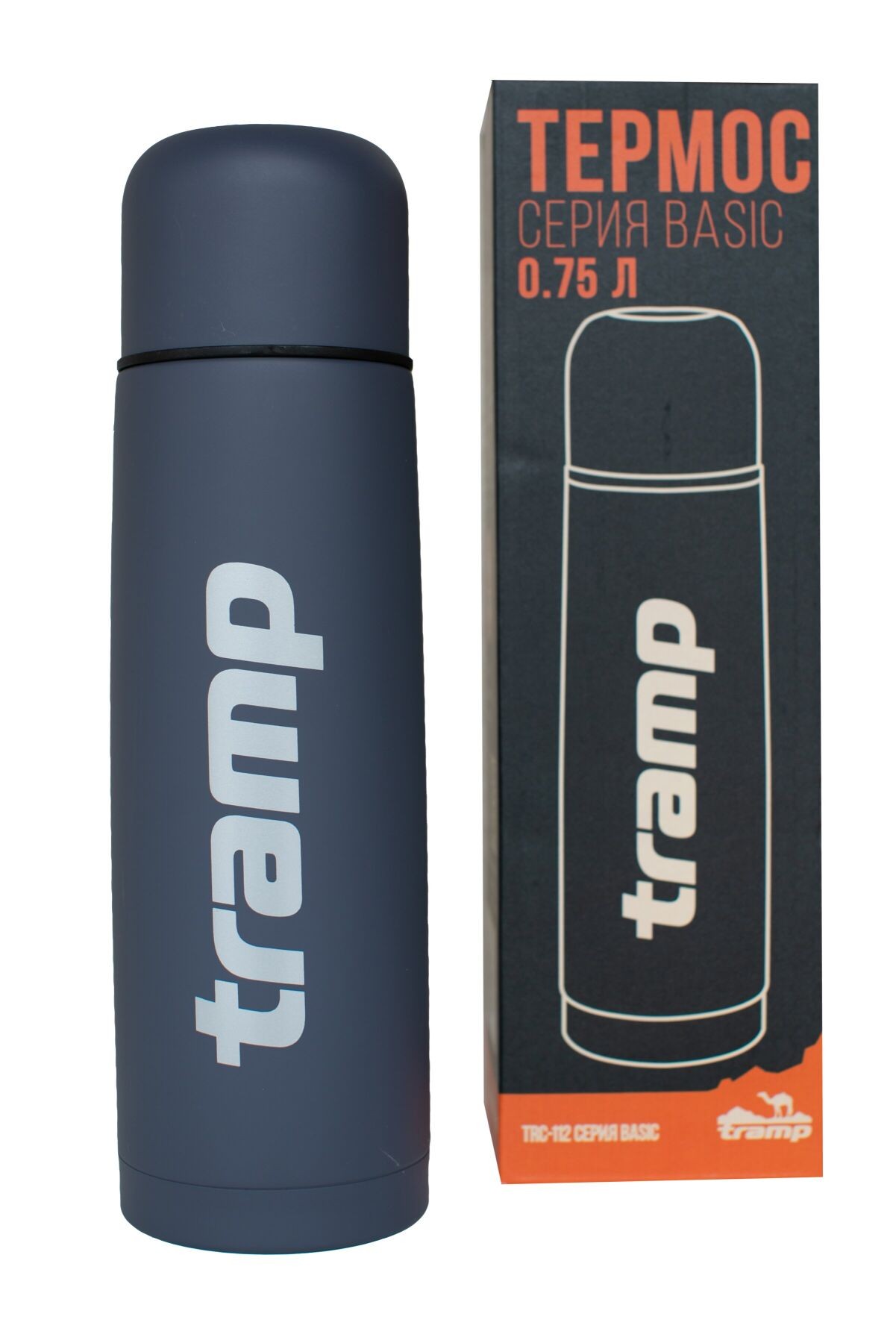 Термос TRAMP Basic 0,75 л, Сірий