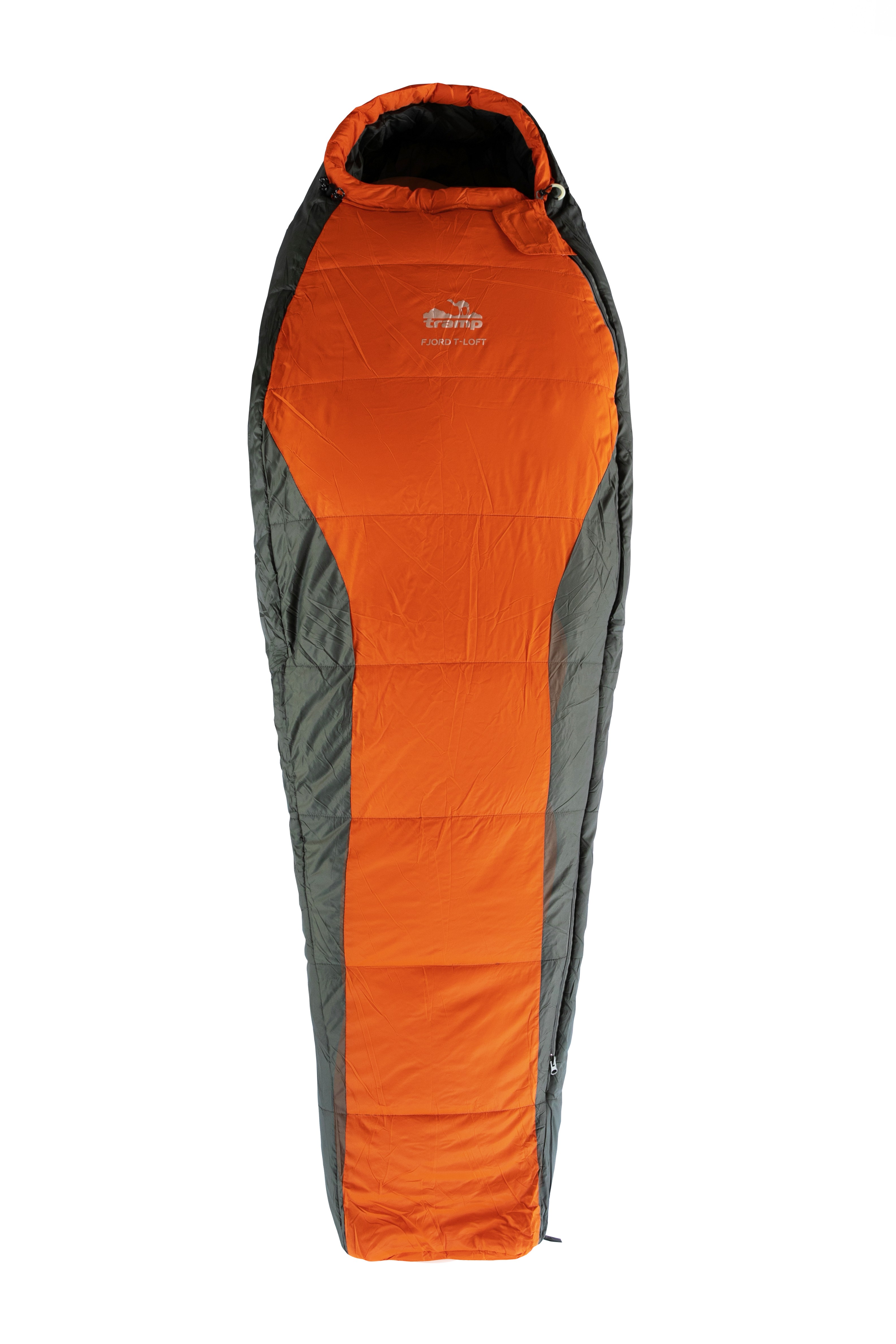 Спальний мішок Tramp Fjord Long кокон лівий orange/grey / - UTRS-049L