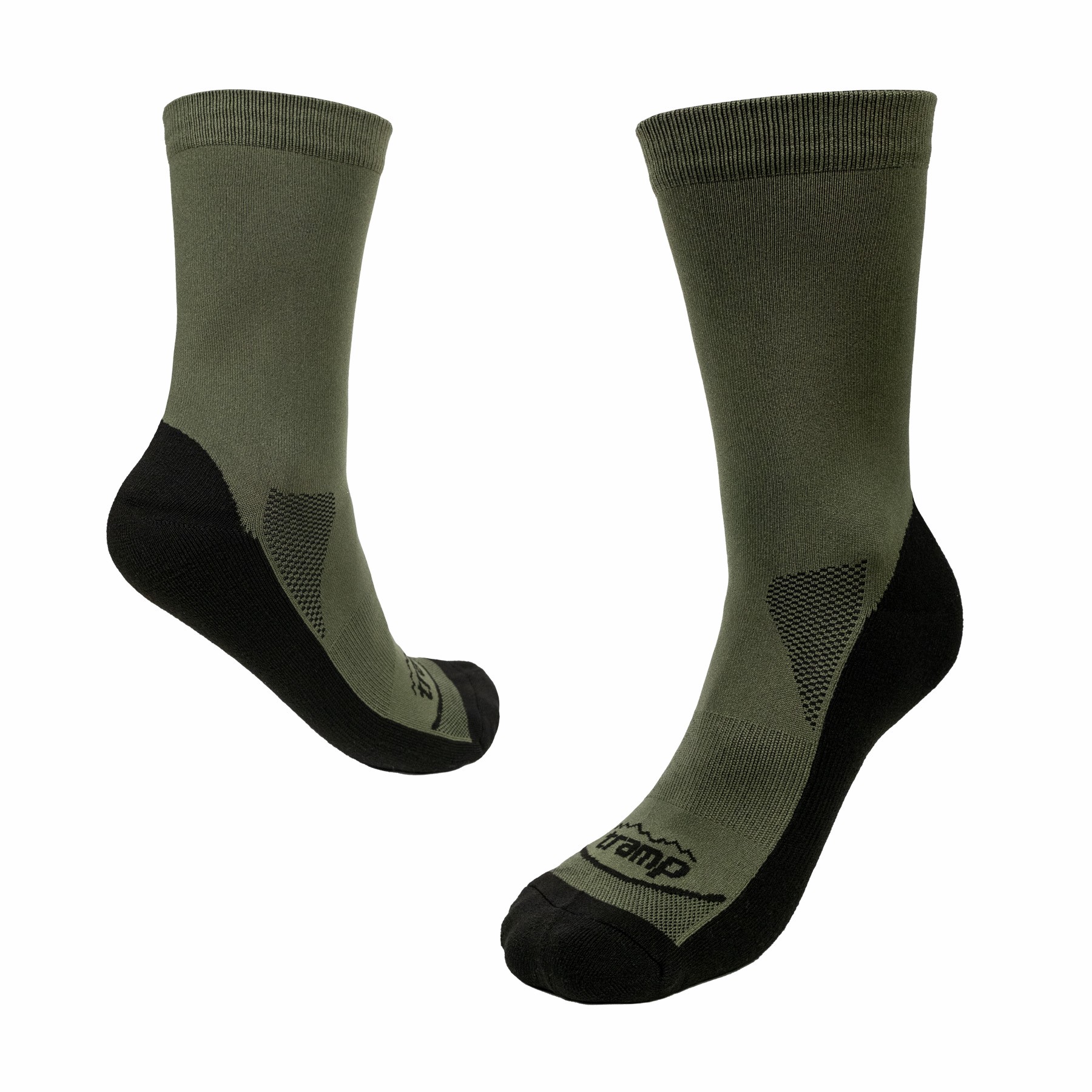 Шкарпетки демісезонні Tramp UTRUS-001-black-olive, 38/40