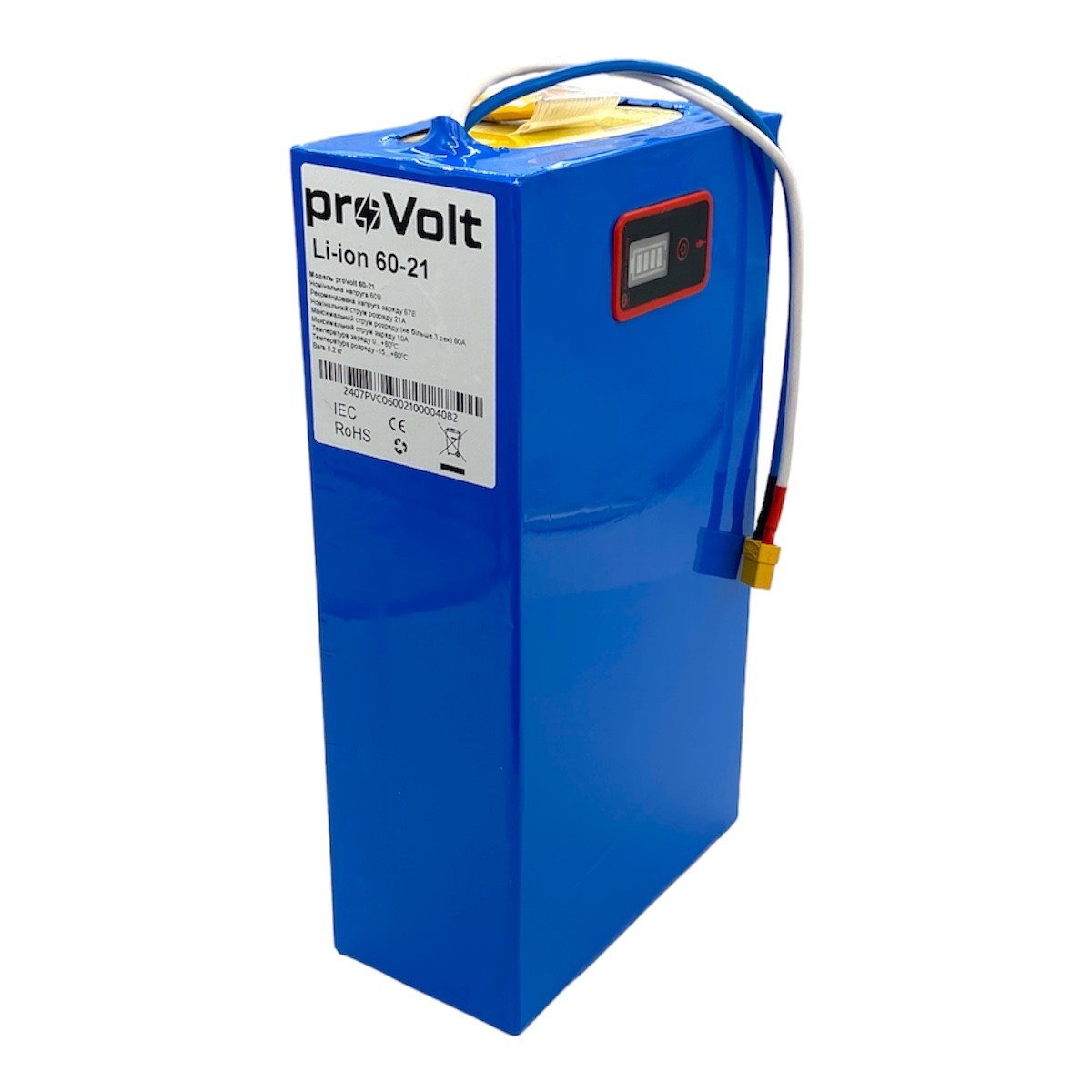 Акумуляторна батарея proVolt Li-NMC 60V-21AH