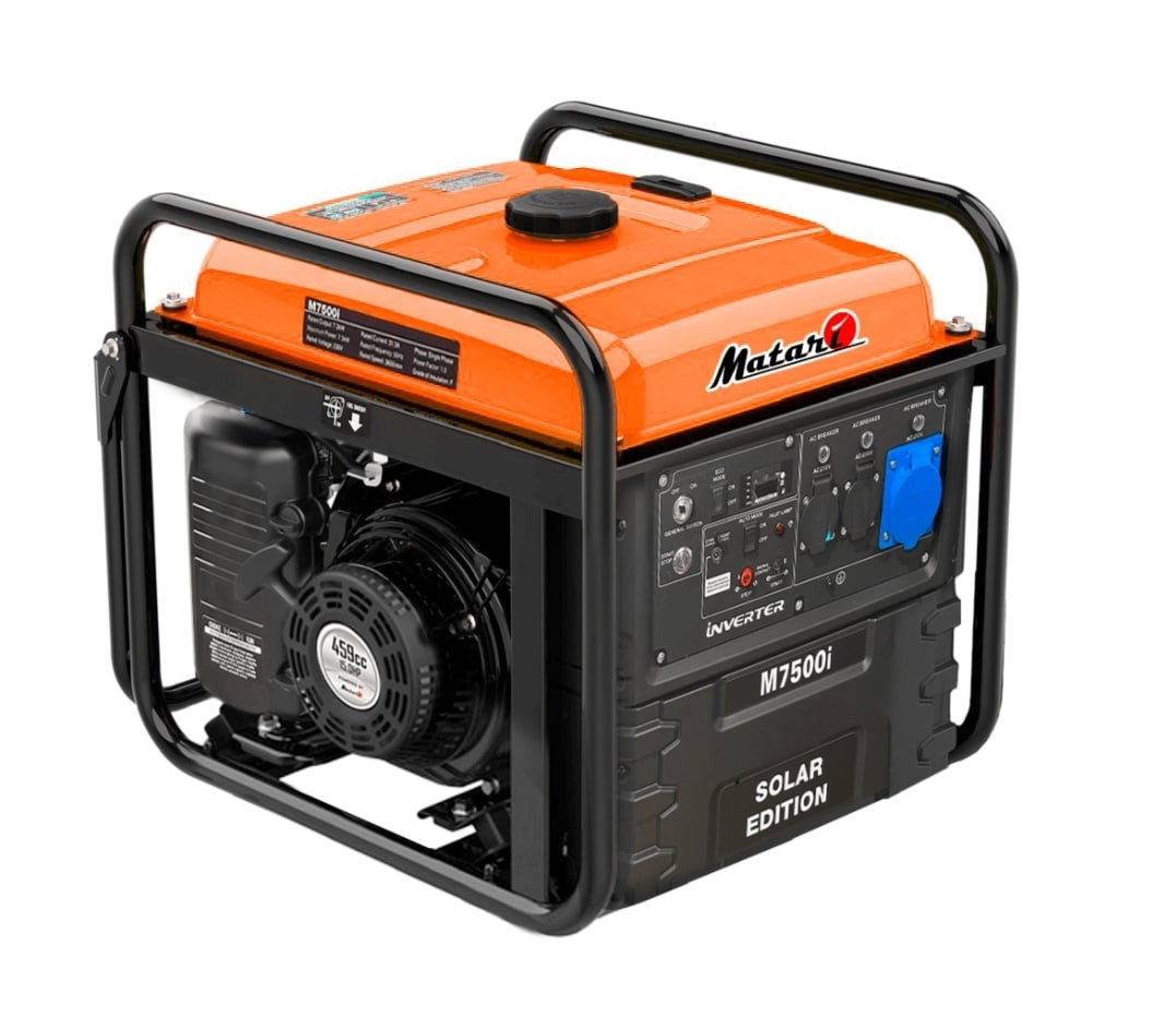 Бензиновий генератор Matari M7500I-SOLAR