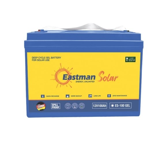 Гелева акумуляторна батарея EASTMAN ES100 DEEP CYCLE GEL 12V 100Ah