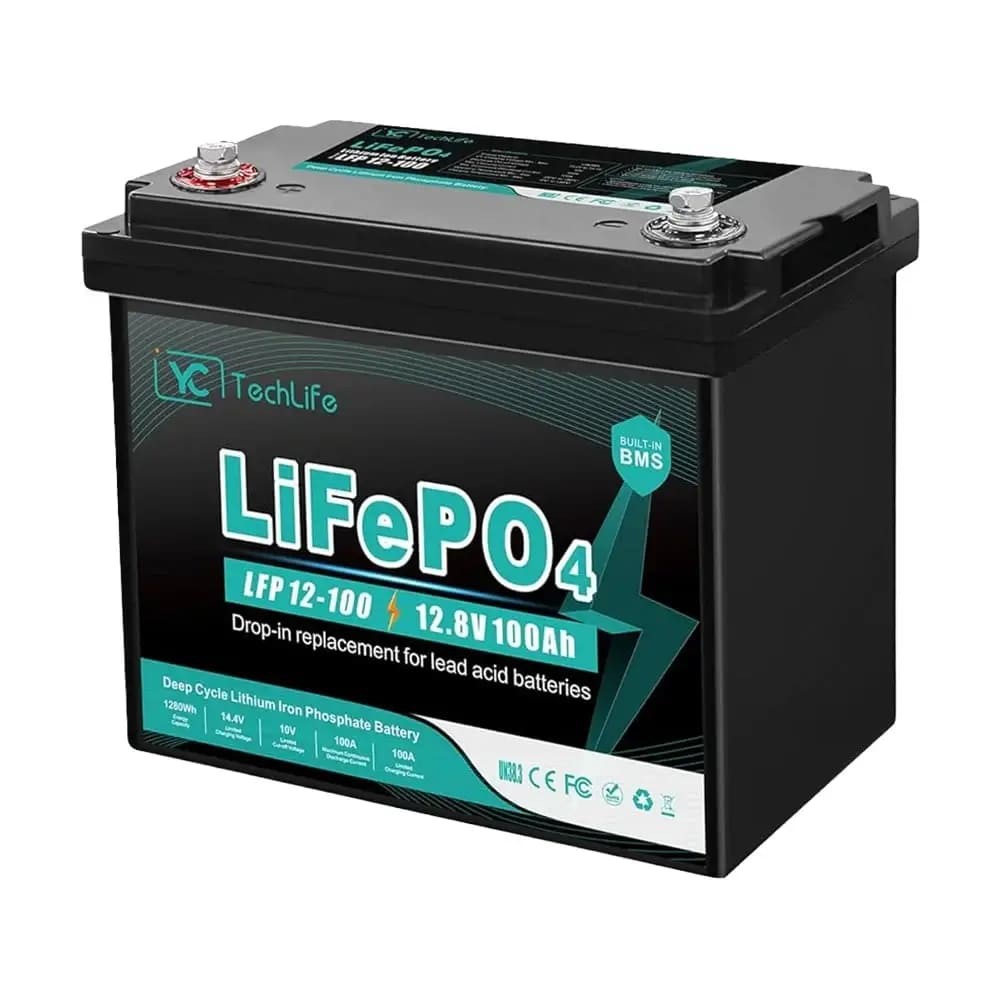 Літій-залізо-фосфатний акумулятор EverExceed Techlife LFP-12100
