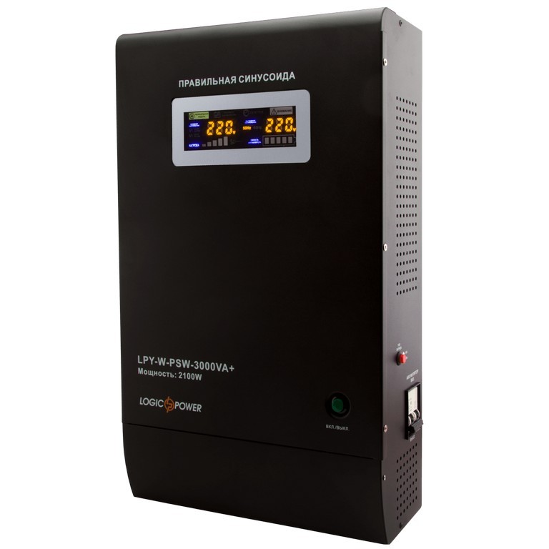 Джерело безперебійного електроживлення LogicPower LPY-W-PSW-3000VA