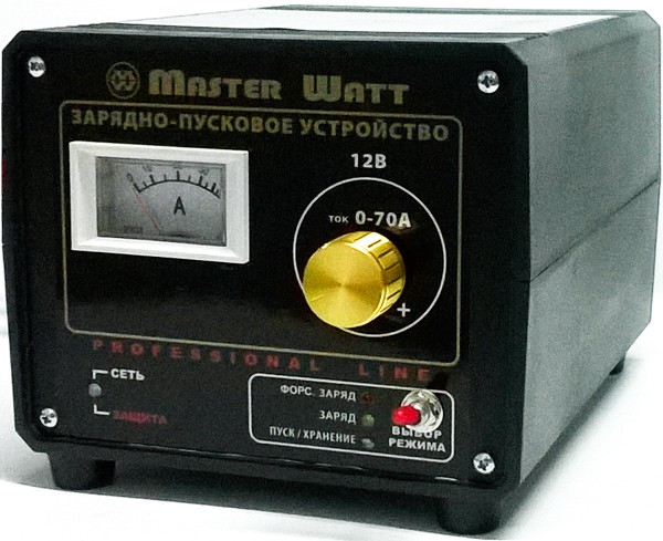 Пуско-зарядний пристрій MASTER WATT ПЗУ 70А 12В