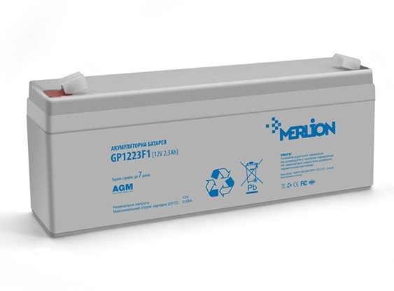 Акумуляторна батарея MERLION GP1223F1