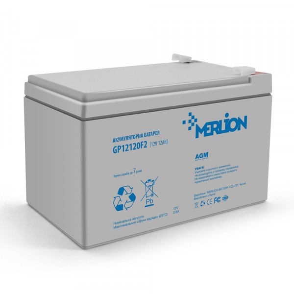 Aкумуляторна батарея MERLION GP12120F2