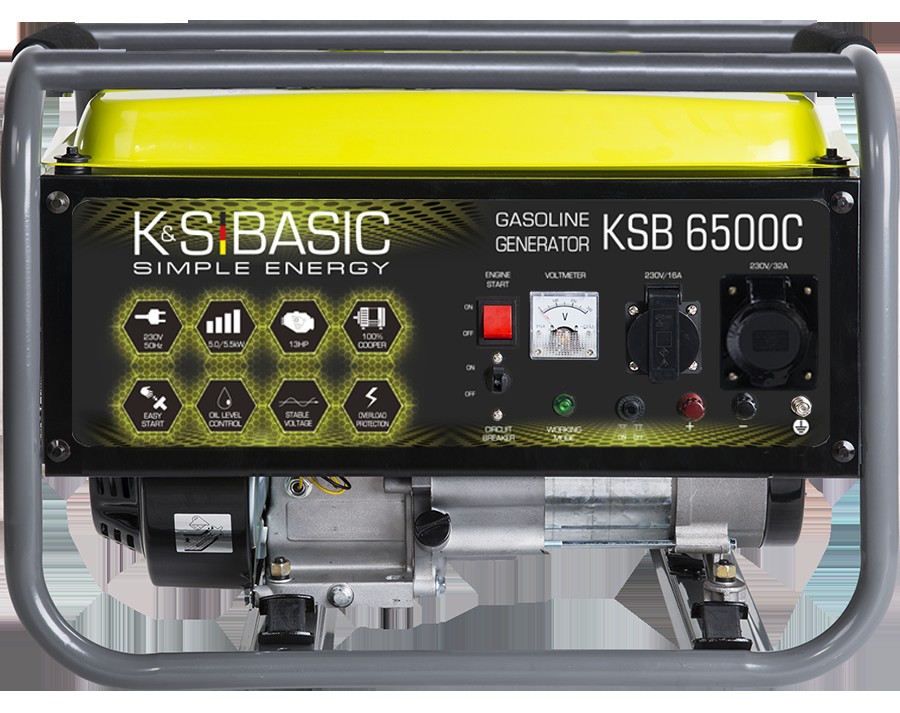 бензогенератор KS BASIC KSB 6500C